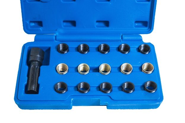 Набор для восстановления резьбы свечей зажигания M14x1.25 Vertul