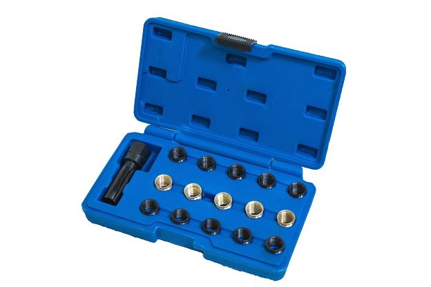 Набор для восстановления резьбы свечей зажигания M14x1.25 Vertul